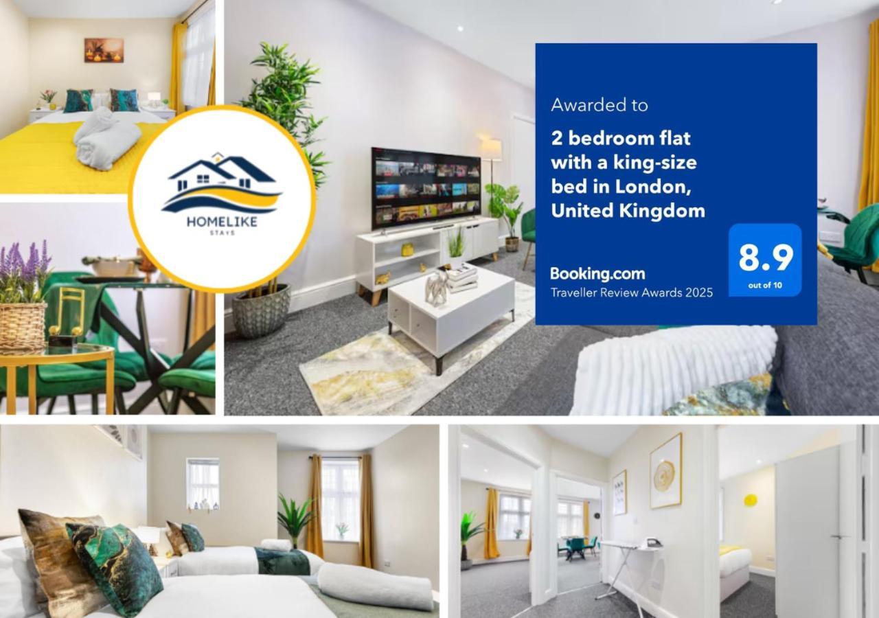Elegant & Spacious 2Br London Hideaway- King Bed, Sleeps 6 - Parking- Instant Book- 20 Percent Off Limited Time! Barnet Dış mekan fotoğraf